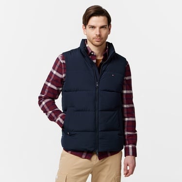  Tommy Hilfiger Erkek Lacivert Puffer Yelek