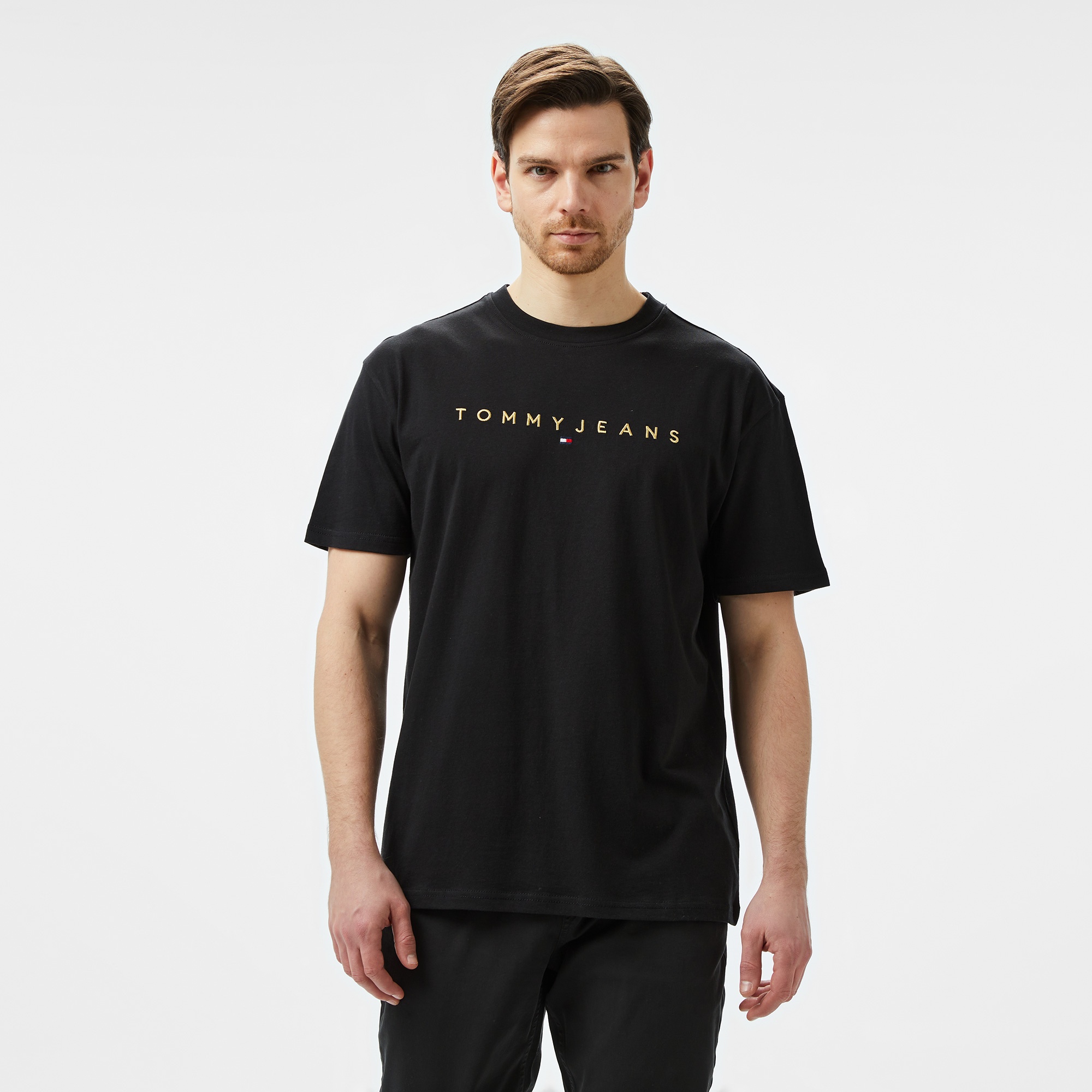 Tommy Jeans Erkek Siyah T-Shirt