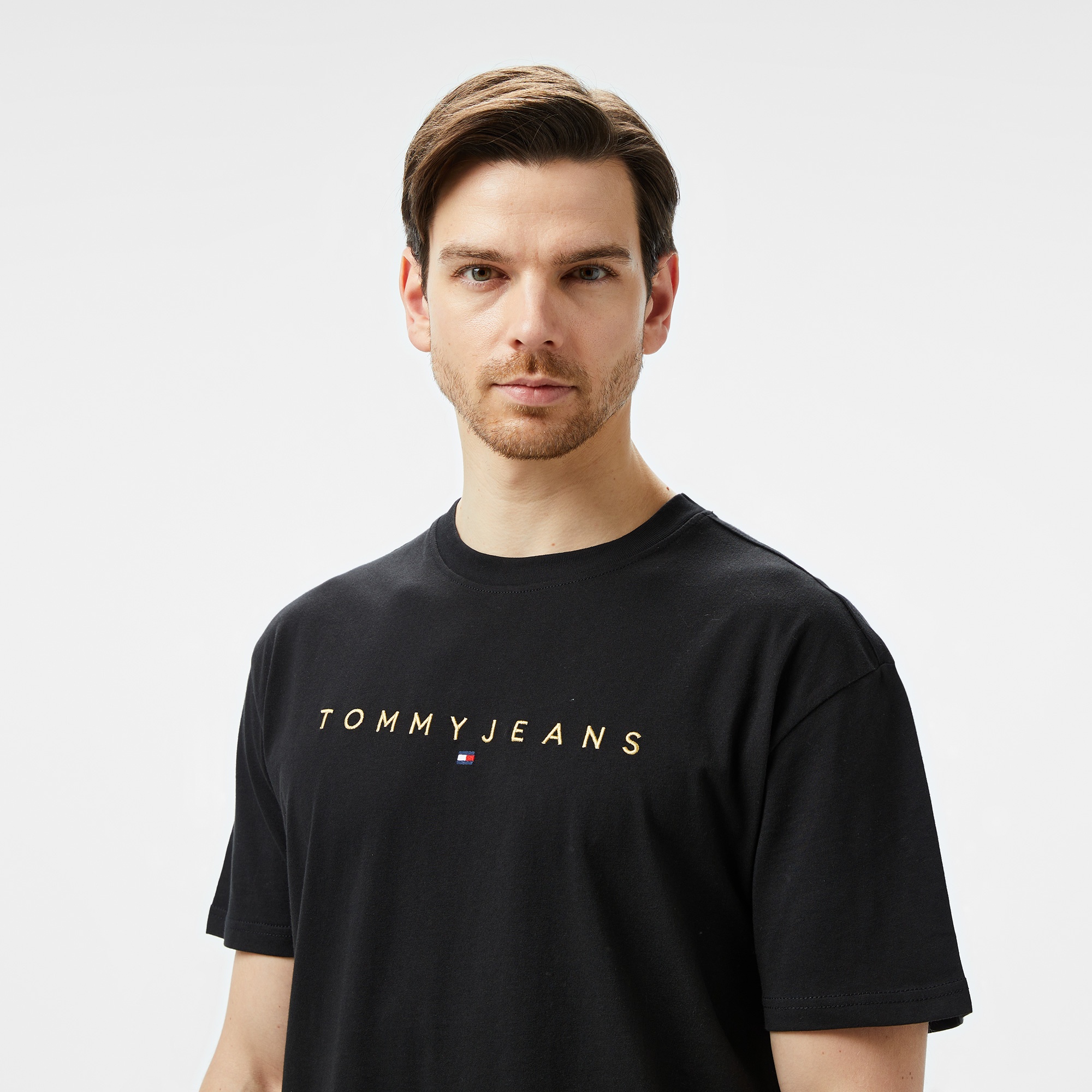Tommy Jeans Erkek Siyah T-Shirt