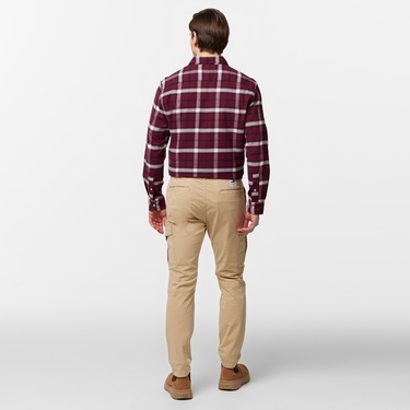  Tommy Jeans Erkek Bej Pantolon