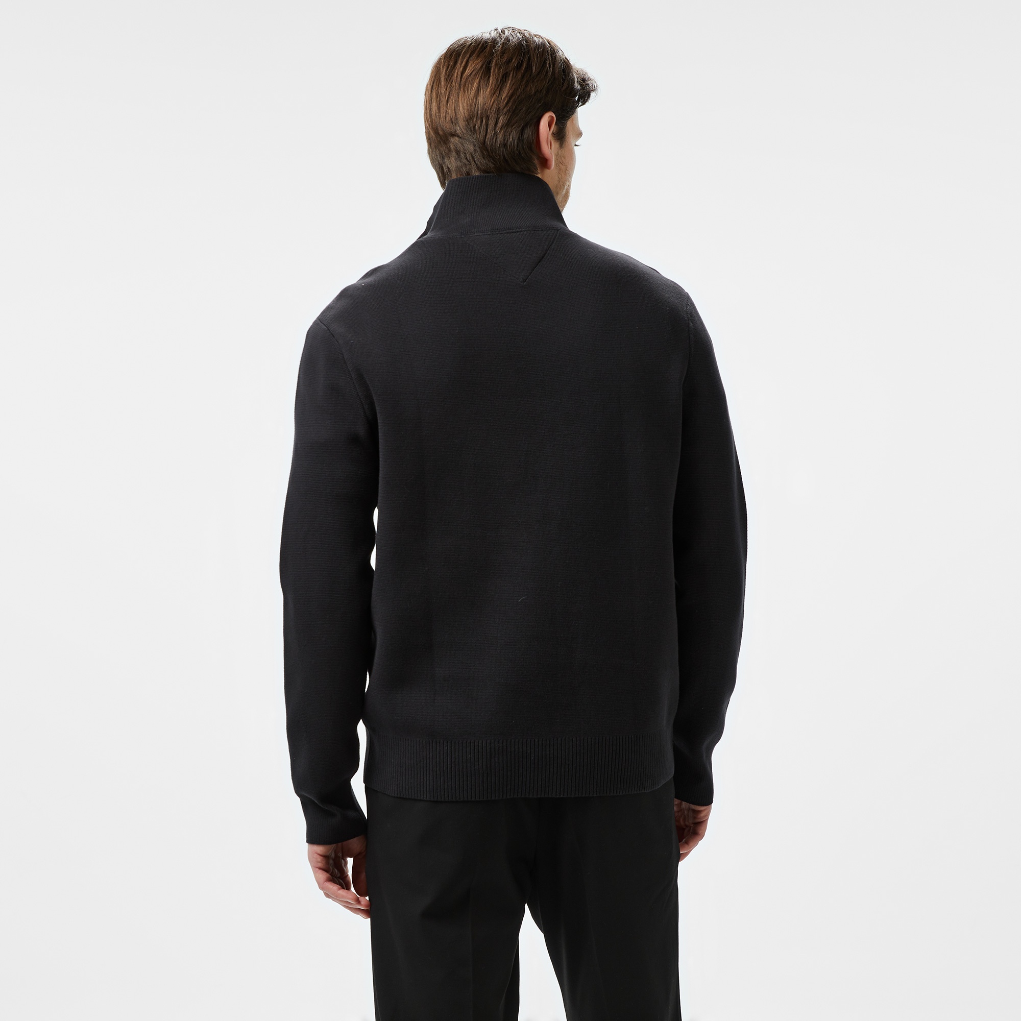 Tommy Jeans Erkek Siyah Triko