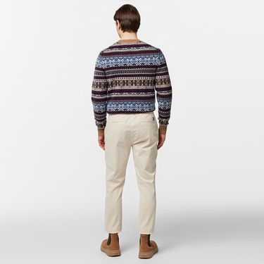  Tommy Jeans Erkek Bej Pantolon