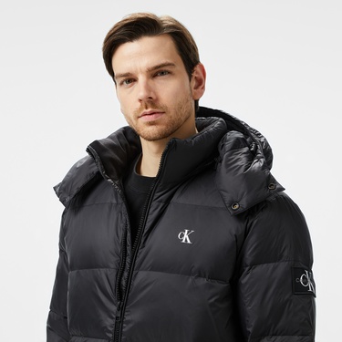  Calvin Klein Jeans Erkek Siyah Mont