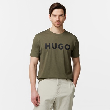  Hugo Dulivio Erkek Bej T-Shirt