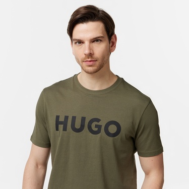  Hugo Dulivio Erkek Bej T-Shirt