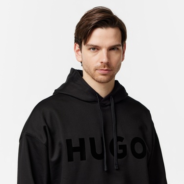  Hugo Erkek Siyah Sweatshirt