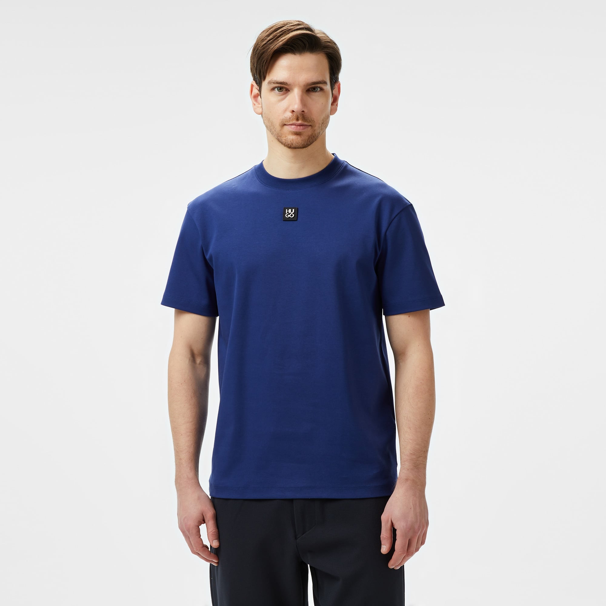 Hugo Dalile Erkek Mavi T-Shirt