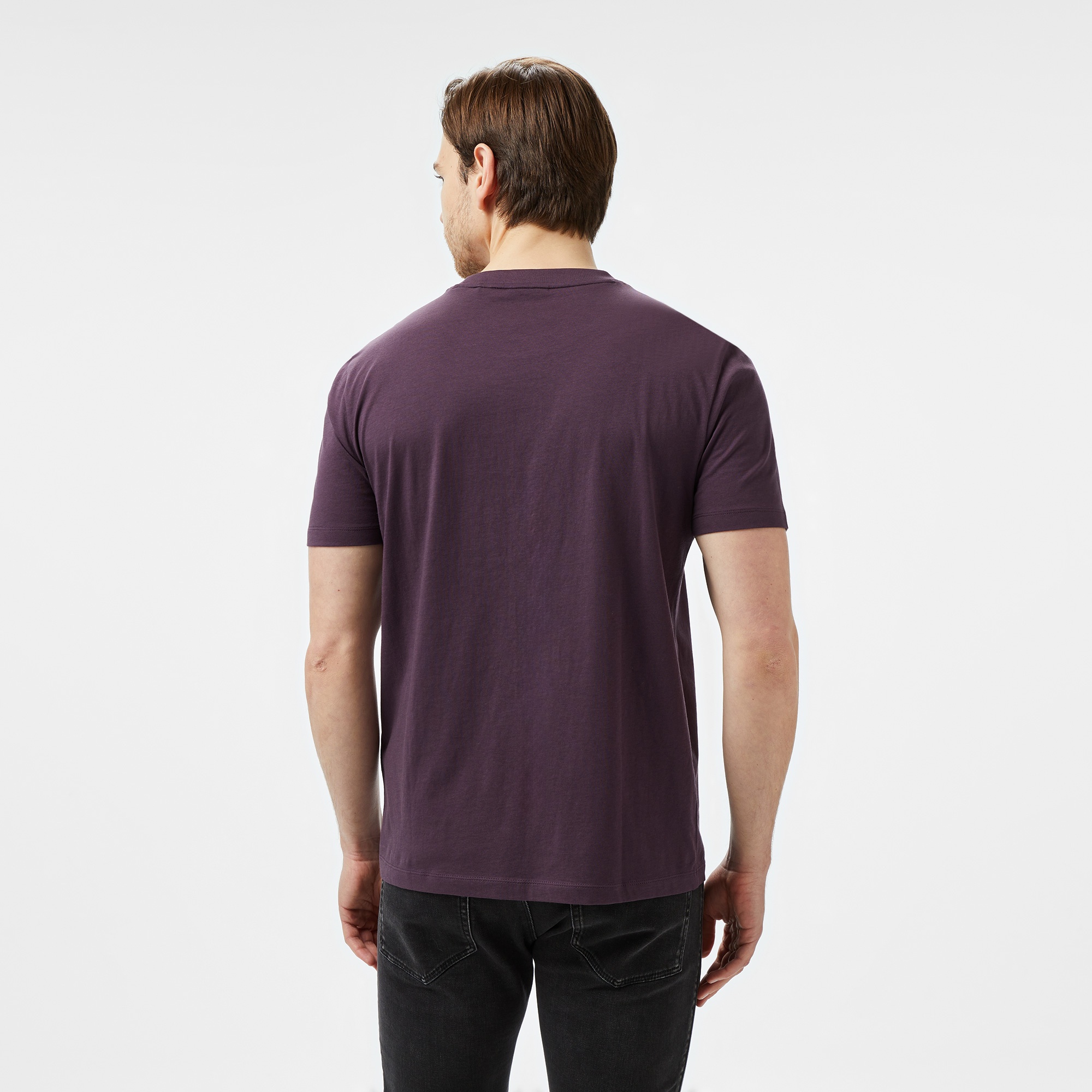 Hugo Dulivio Erkek Mor T-Shirt