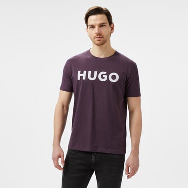  Hugo Dulivio Erkek Mor T-Shirt