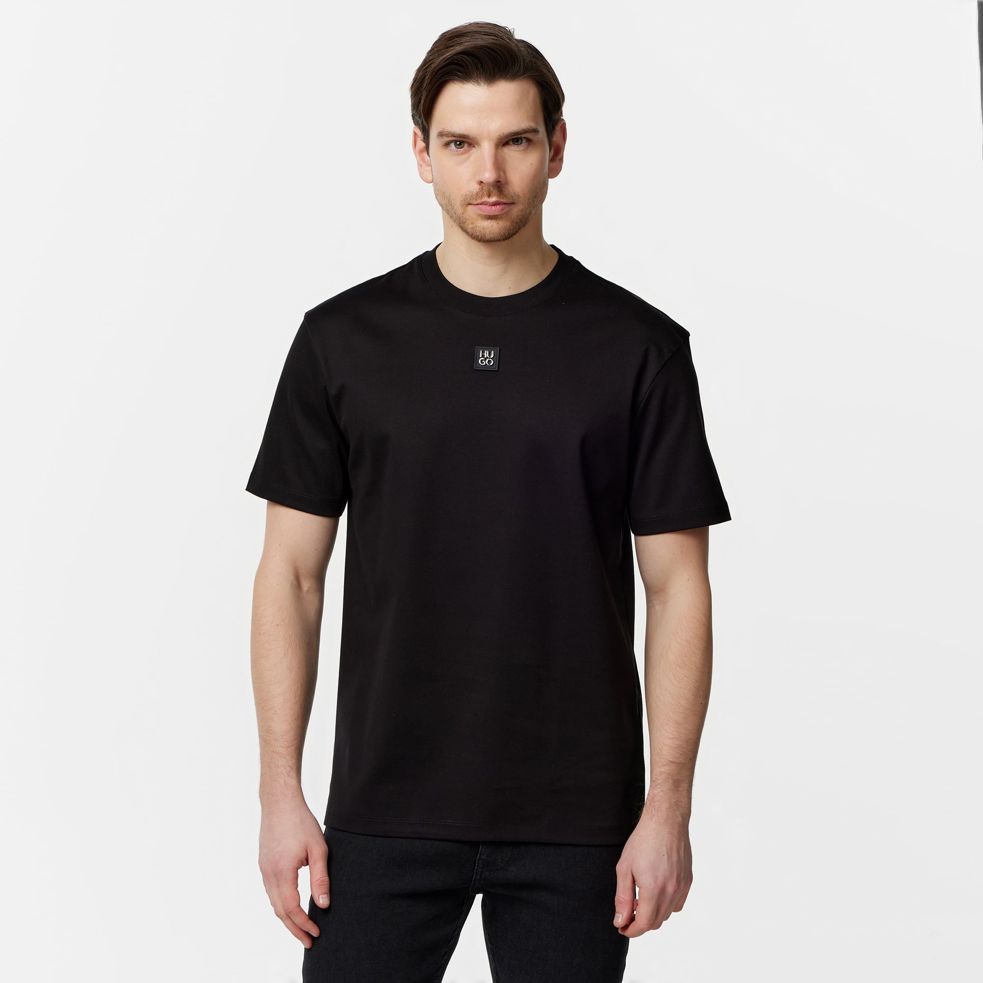 Hugo Dalile Erkek Siyah T-Shirt