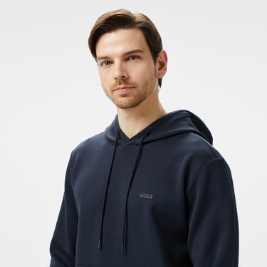  Boss Erkek Mavi Sweatshirt