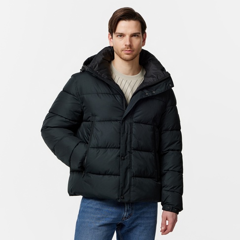  Boss Erkek Siyah Şişme Mont