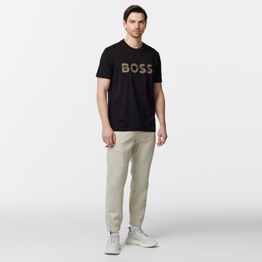  Boss Erkek Siyah T-Shirt