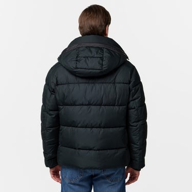  Boss Erkek Siyah Şişme Mont