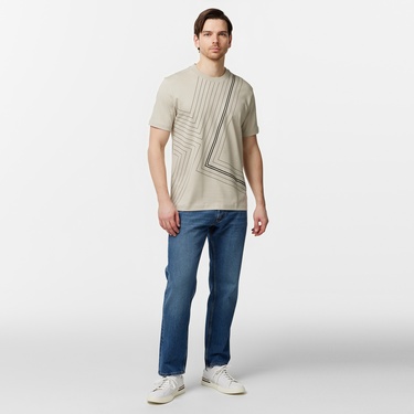  Boss Erkek Bej T-Shirt
