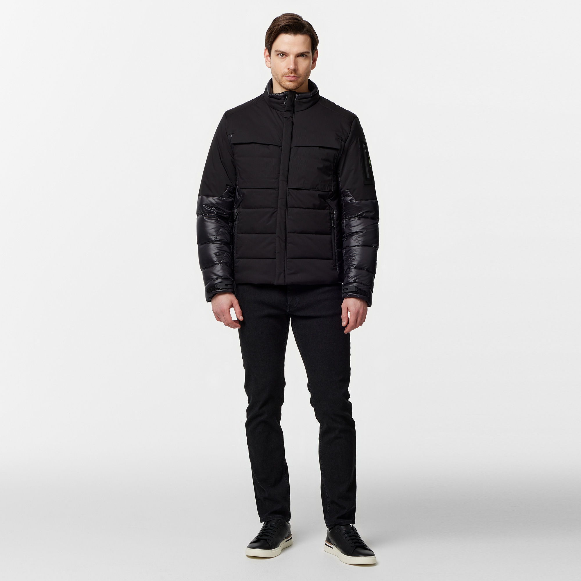 Boss Erkek Siyah Mont