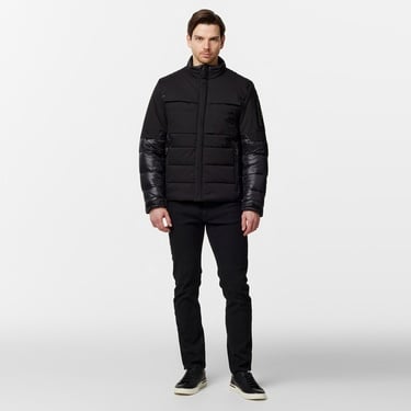  Boss Erkek Siyah Mont