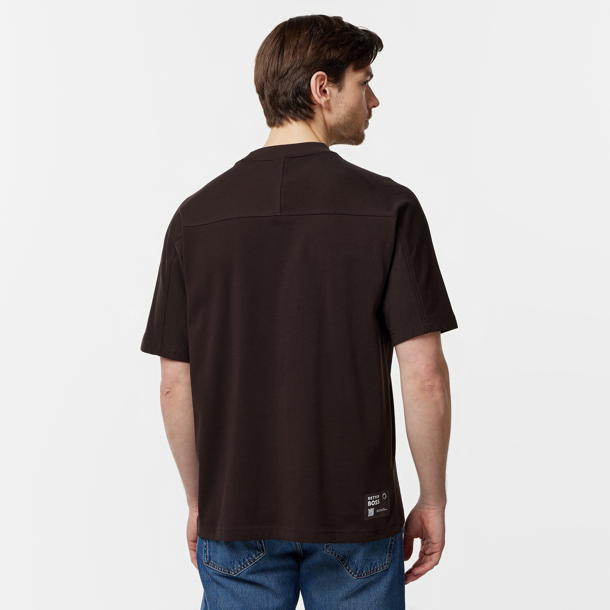 Boss Erkek Kahverengi T-Shirt