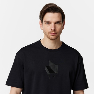  Boss Erkek Siyah T-Shirt
