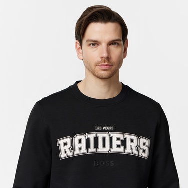  Boss Erkek Siyah Sweatshirt