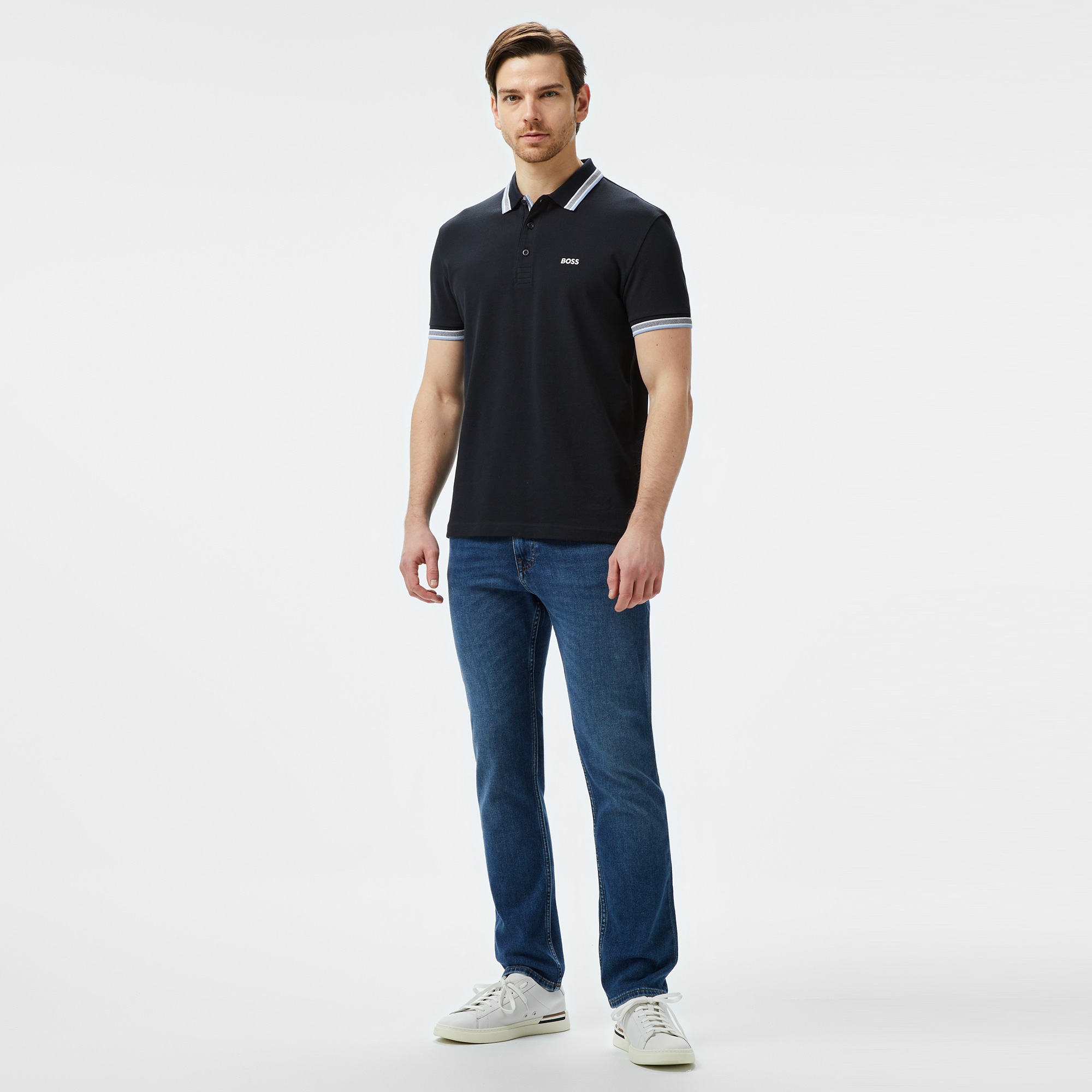 Boss Paddy Erkek Lacivert Polo