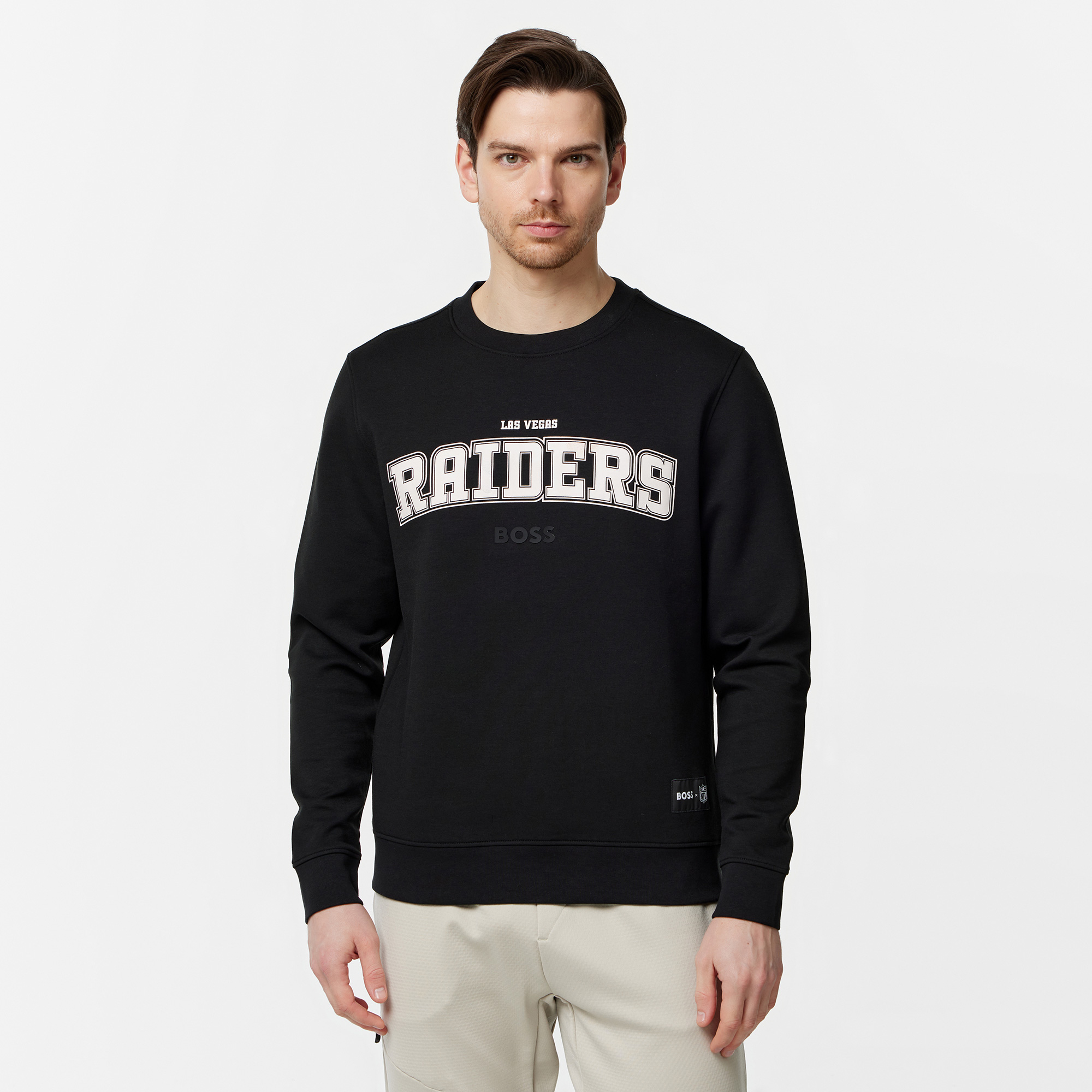  Boss Erkek Siyah Sweatshirt