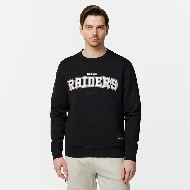  Boss Erkek Siyah Sweatshirt