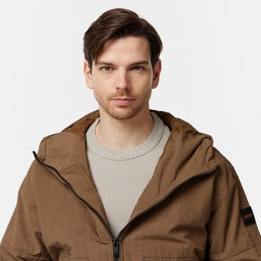  Boss Erkek Kahverengi Mont