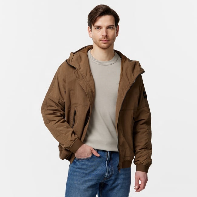  Boss Erkek Kahverengi Mont