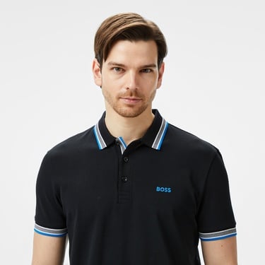  Boss Paddy Erkek Siyah Polo