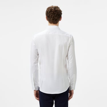  Lacoste Erkek Slim Fit Beyaz Gömlek