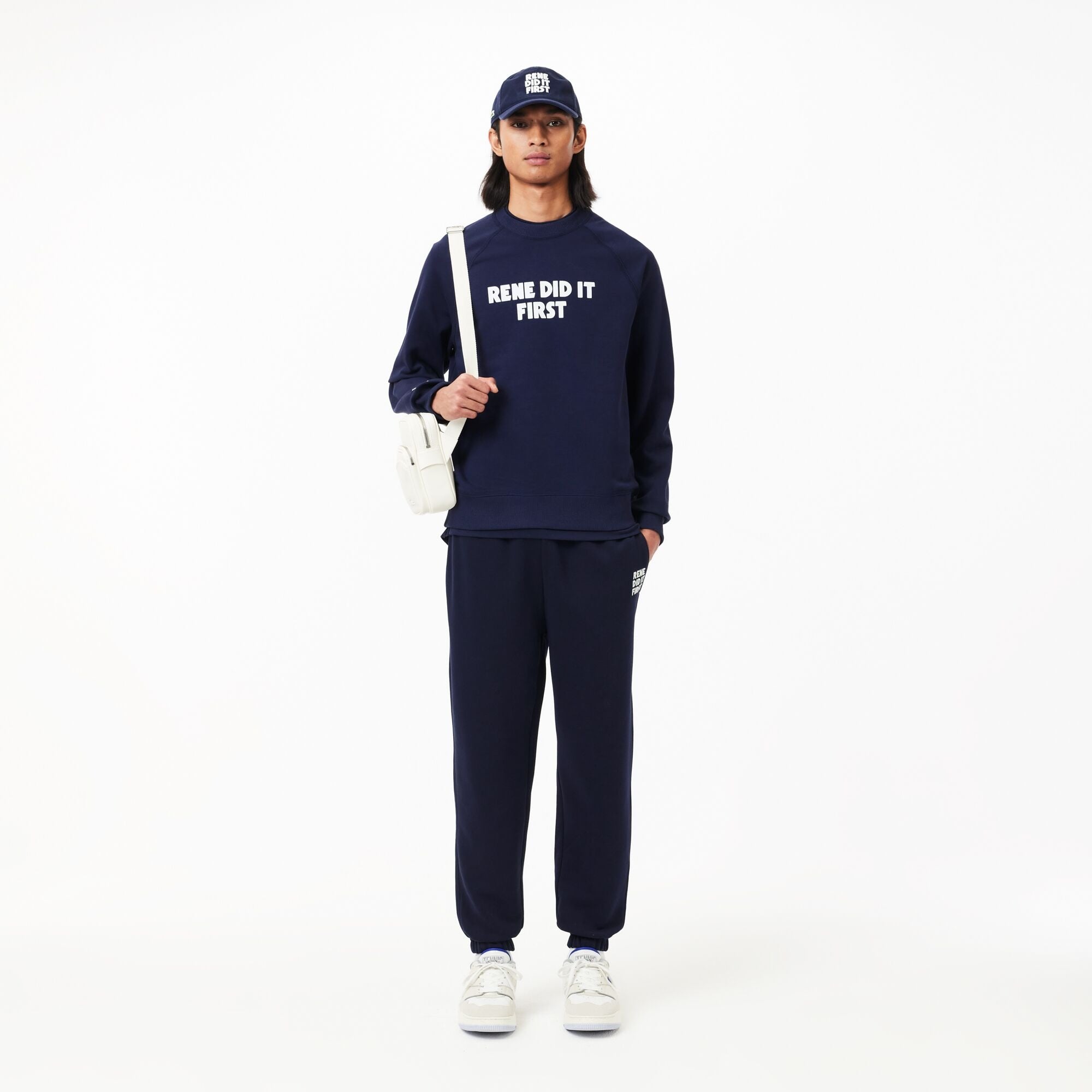 Lacoste Unisex Relaxed Fit Lacivert Eşofman Altı