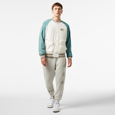  Lacoste x House of SuperStep Erkek Beyaz/Krem Ceket