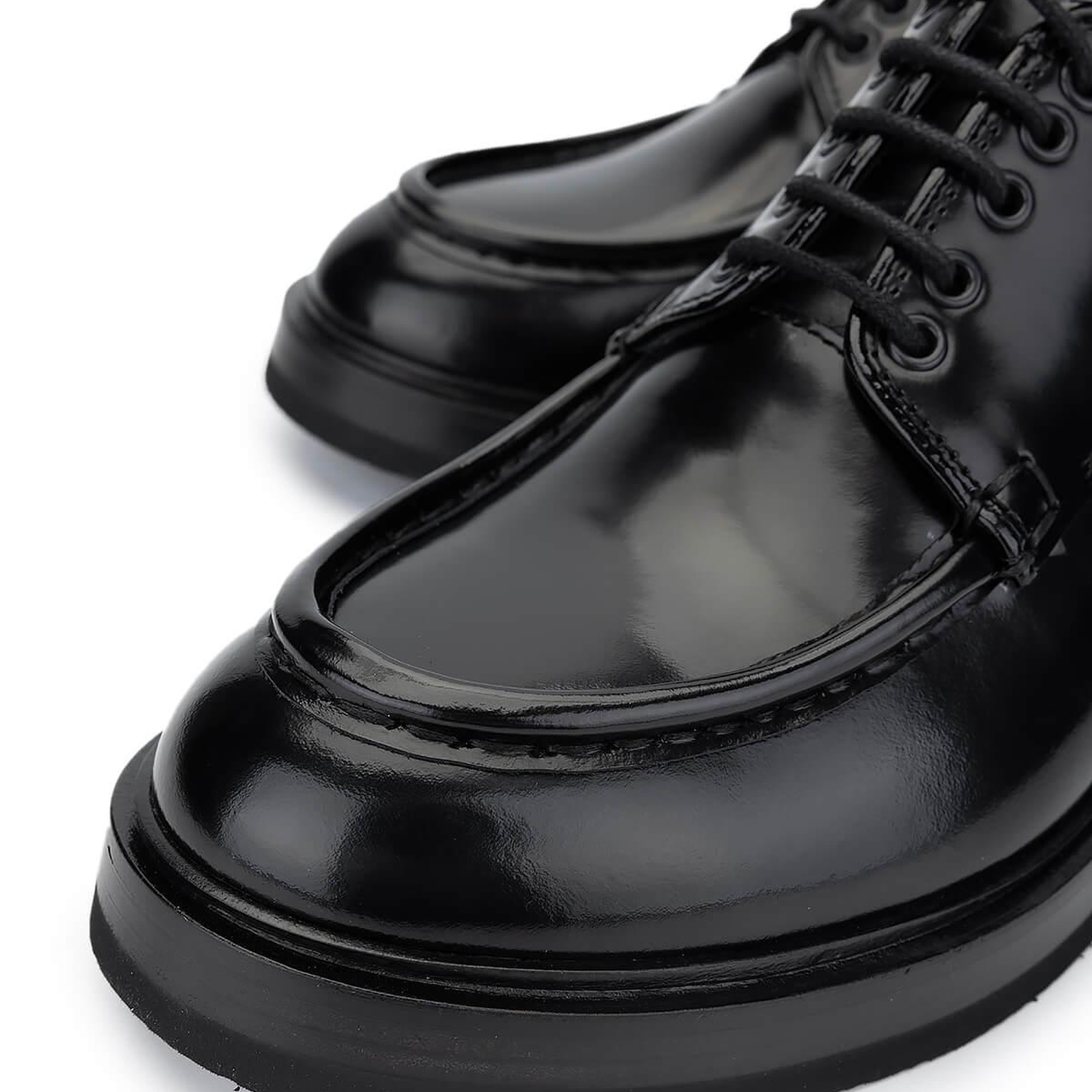 Tamer Tanca Erkek Hakiki Deri Siyah Açma Casual Ayakkabı