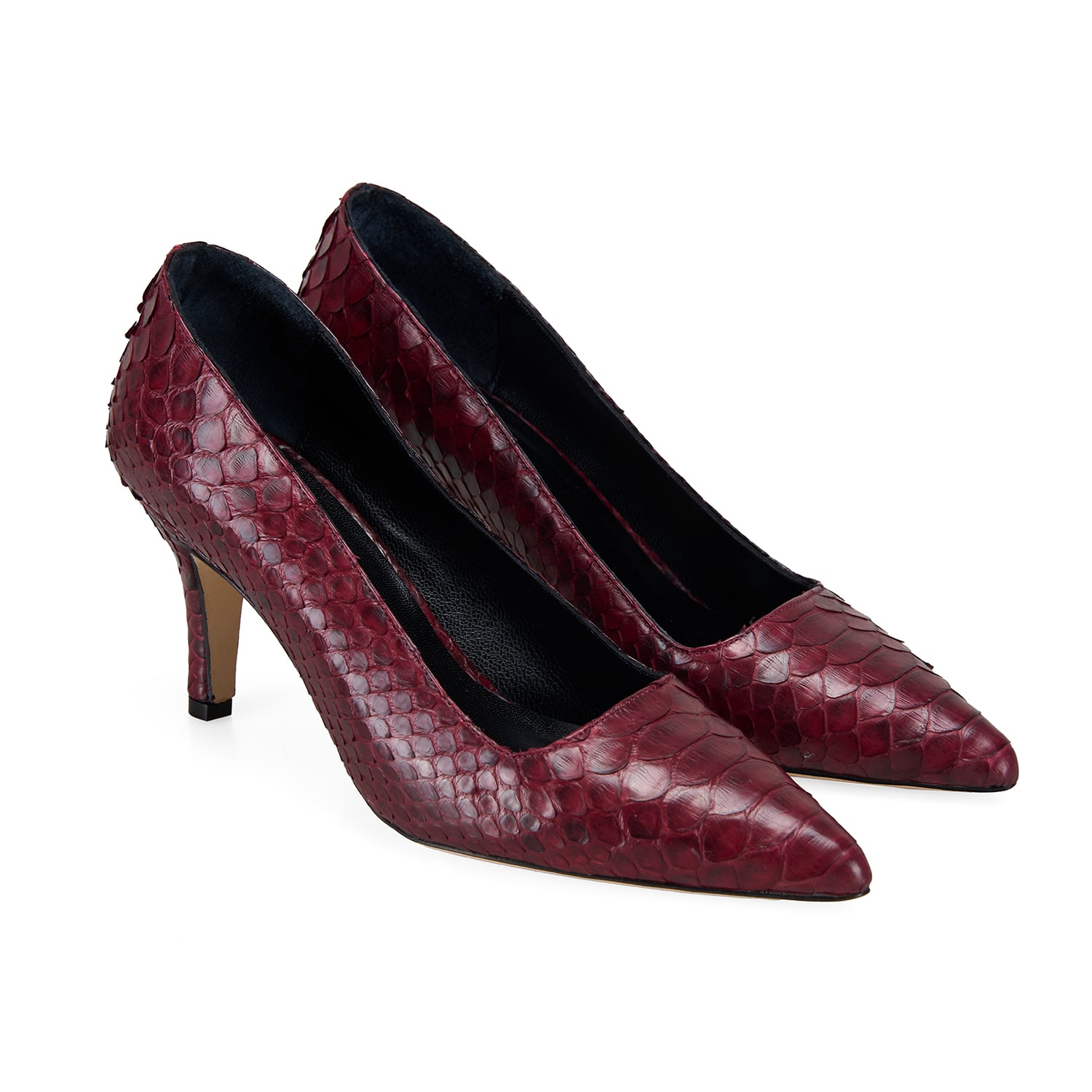  Lillian Bordo Kadın Klasik Ayakkabı