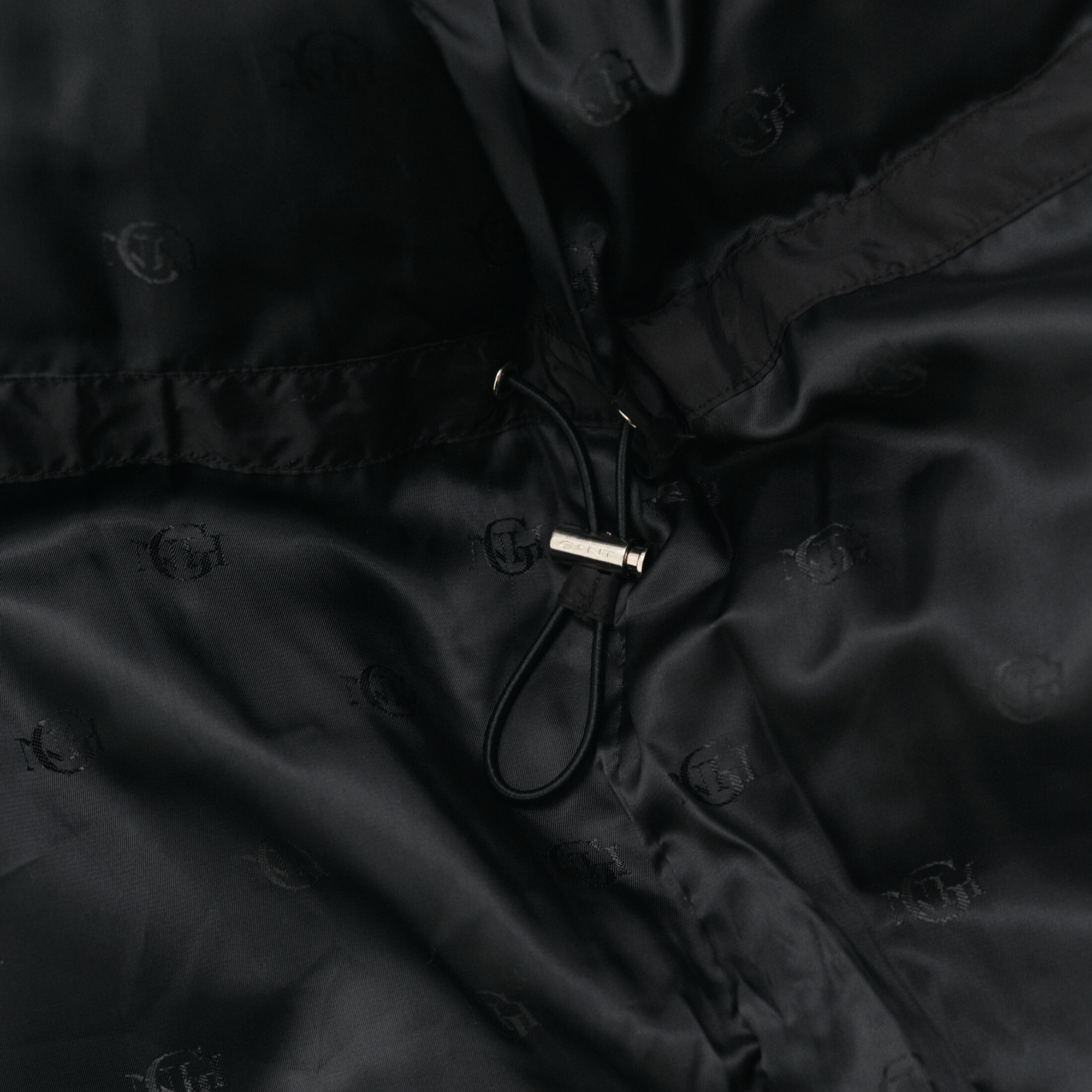 GANT Kadın Siyah Kapüşonlu Kaz Tüyü Mont