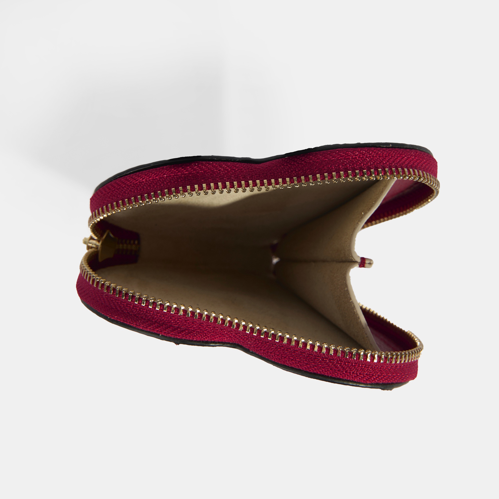 Yelena Kalpli Pembe Deri Cüzdan