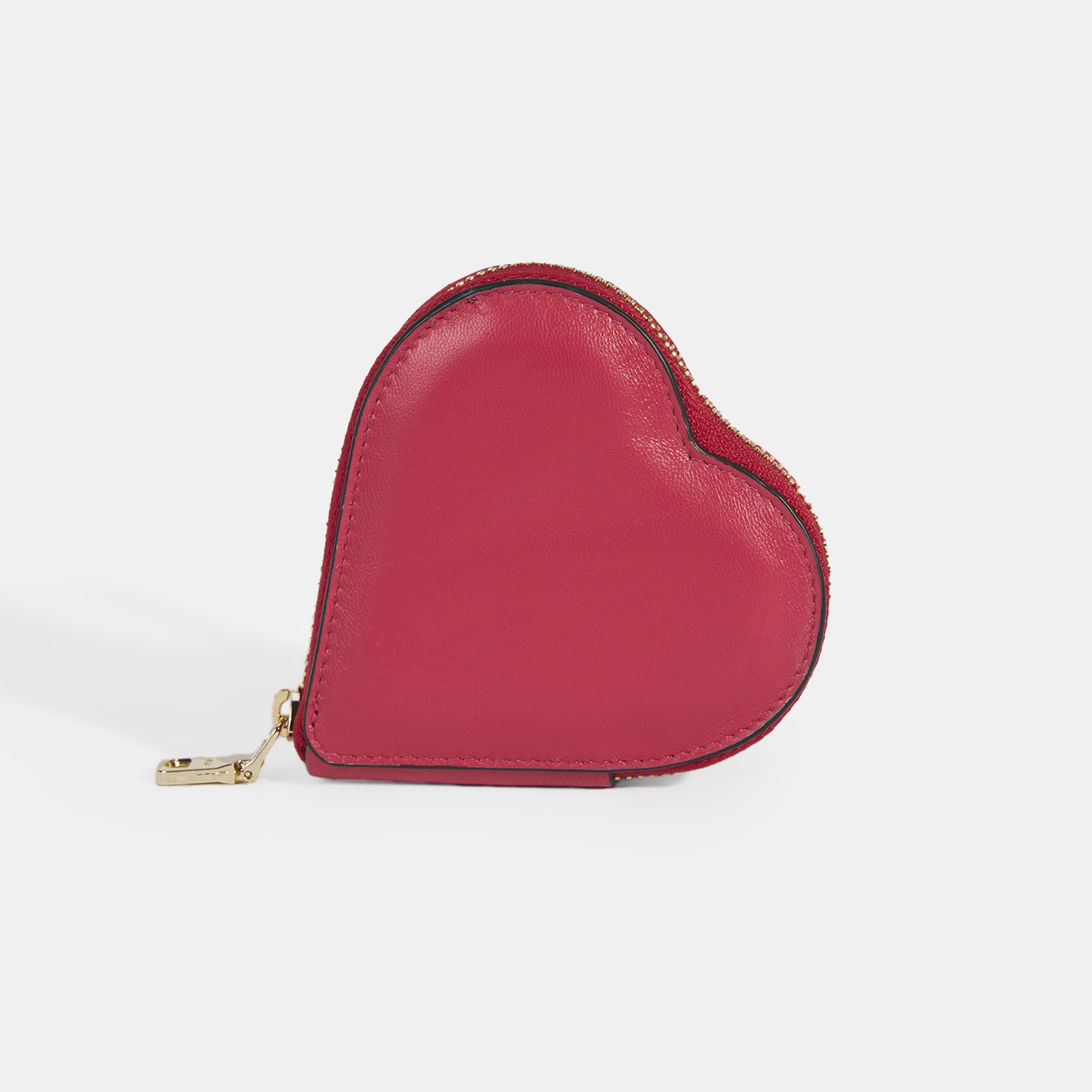 Yelena Kalpli Pembe Deri Cüzdan