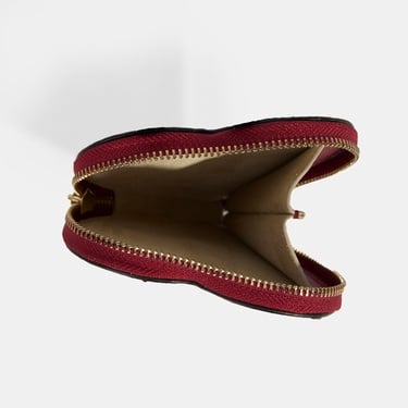  Yelena Kalpli Bordo Deri Cüzdan