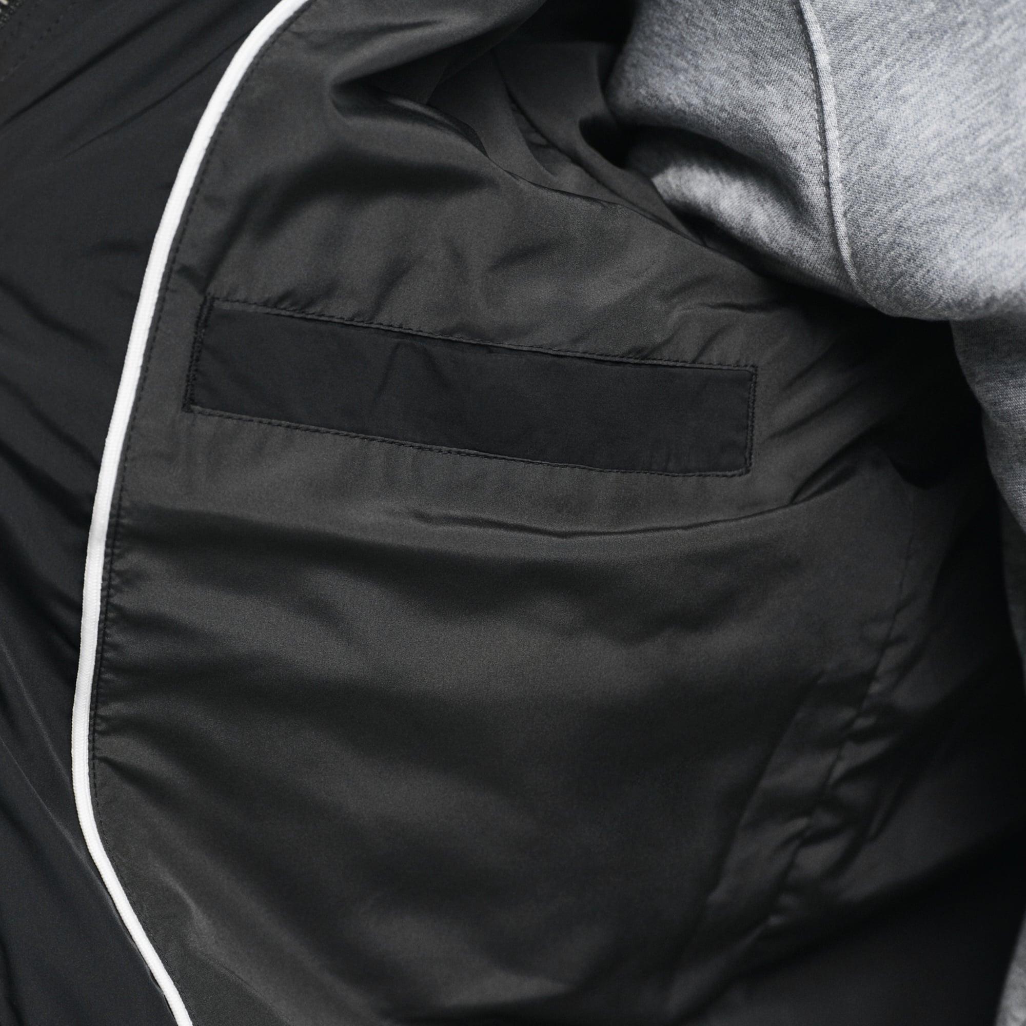 GANT Erkek Siyah Dik Yaka Kapitone Rüzgarlık