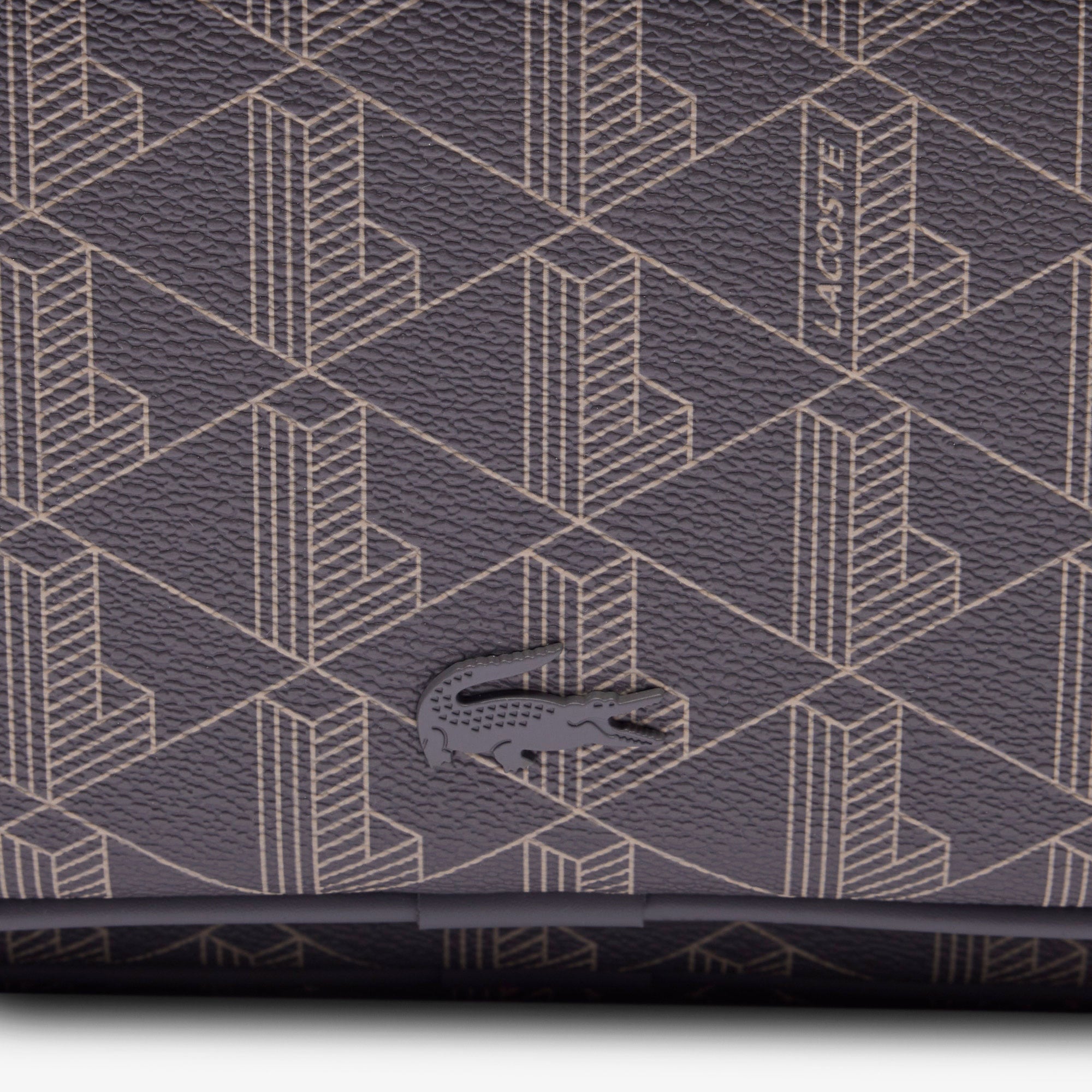 Lacoste The Blend Erkek Monogram Gri Sırt Çantası