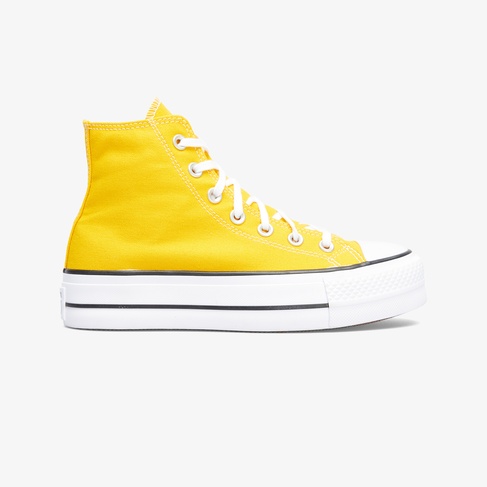  Converse Chuck Taylor All Star Lift Kadın Sarı Platform Sneaker