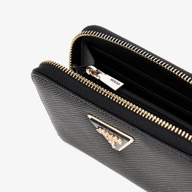  Guess Laurel & Noreen Camera Crossbody Kadın Siyah Cüzdan