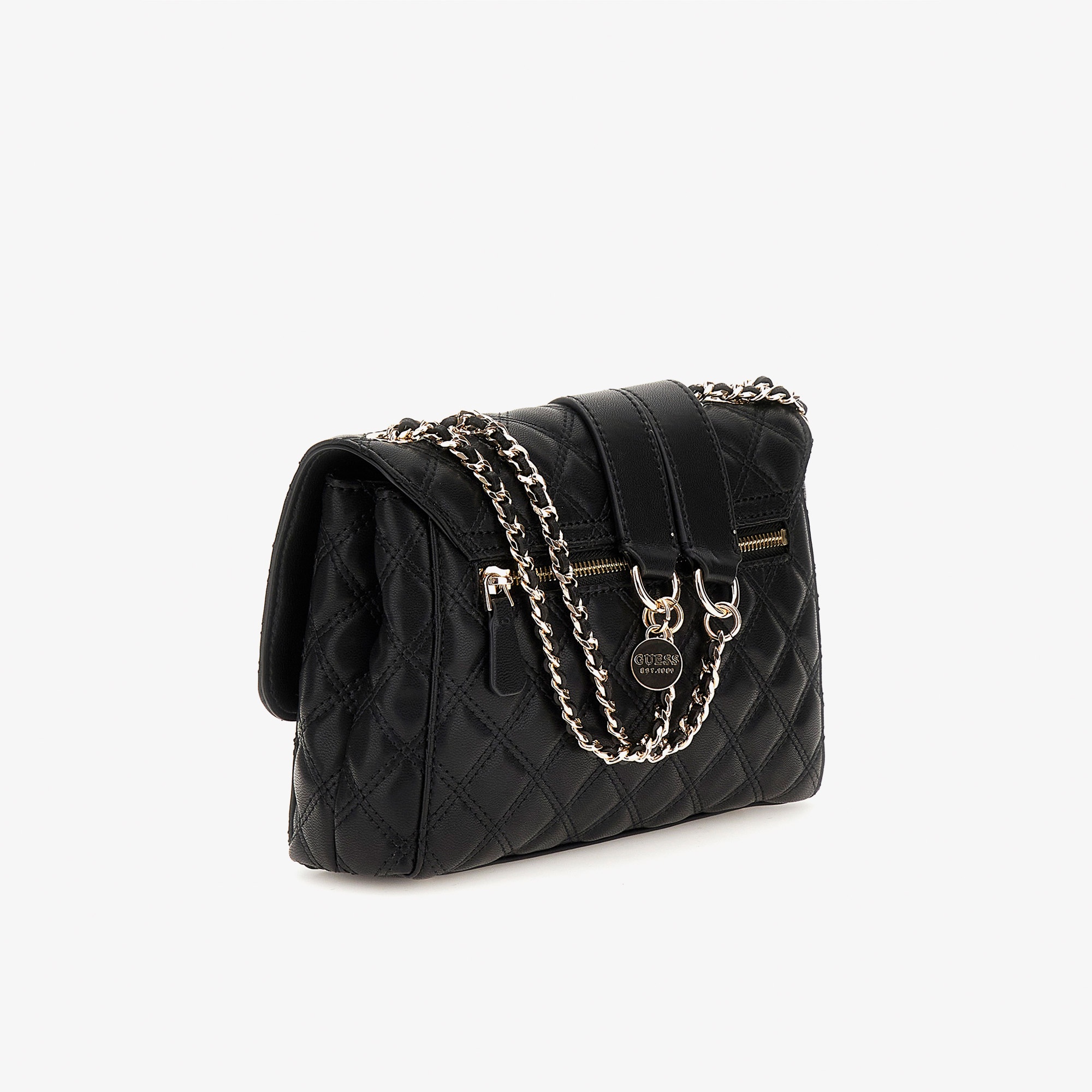 Guess Spark Mini Kadın Siyah El Çantası