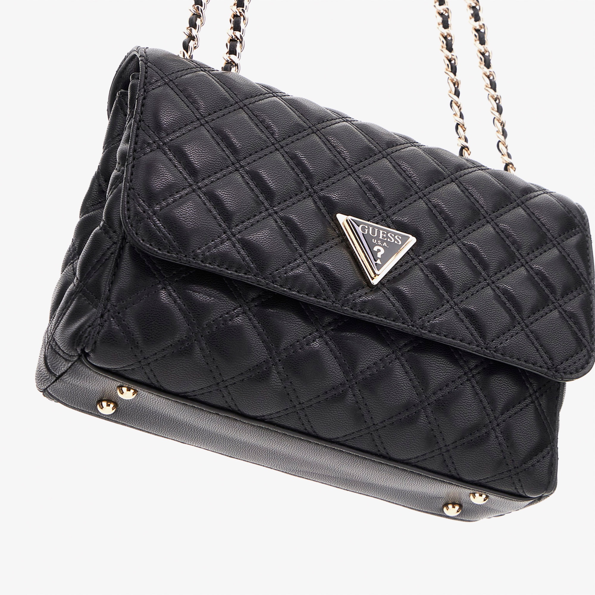 Guess Spark Mini Kadın Siyah El Çantası