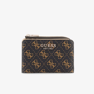  Guess Laurel Phone Cro Laurel Zip Arnd Case Kadın Kahverengi Cüzdan