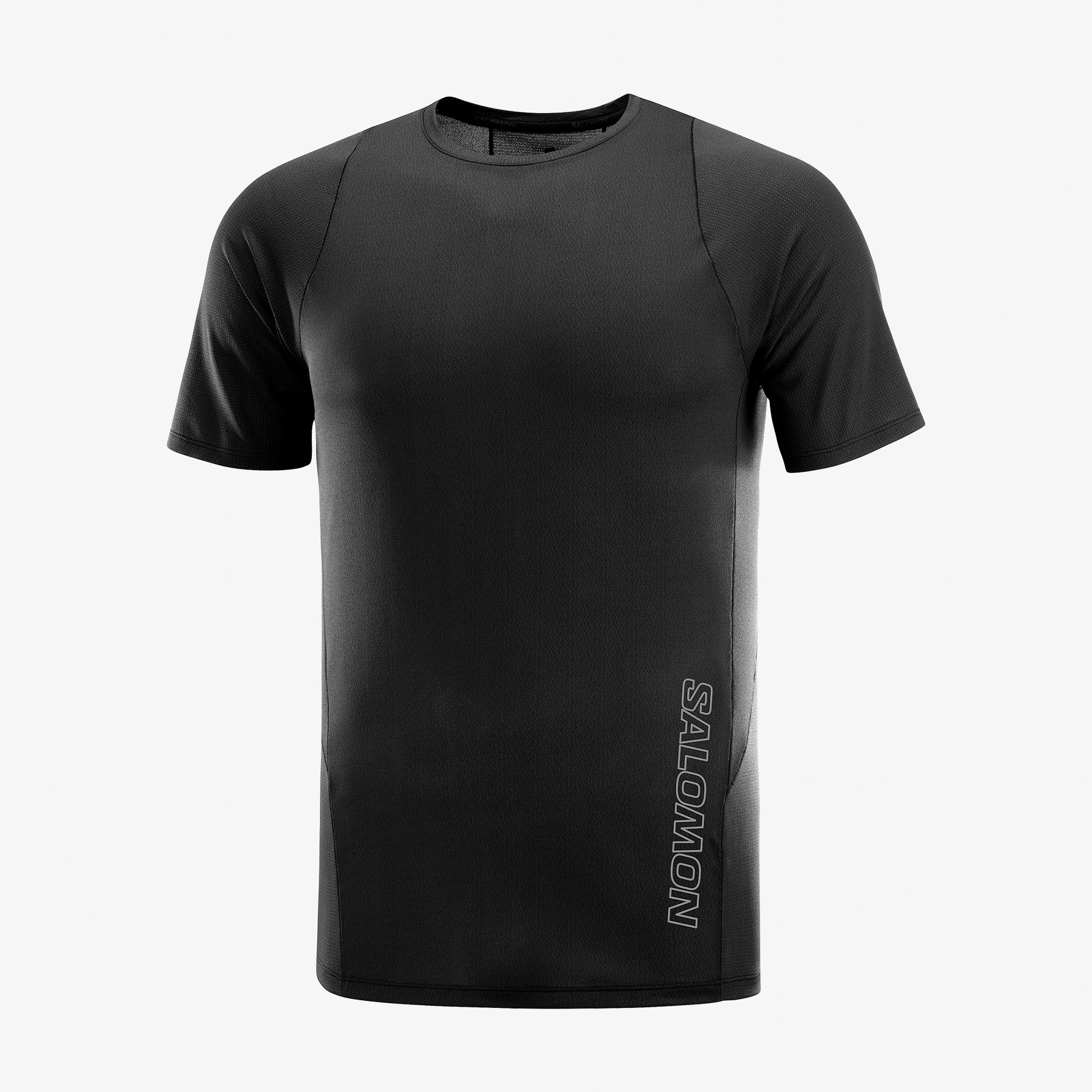 Salomon Sense Aero Erkek Siyah Koşu T-Shirt