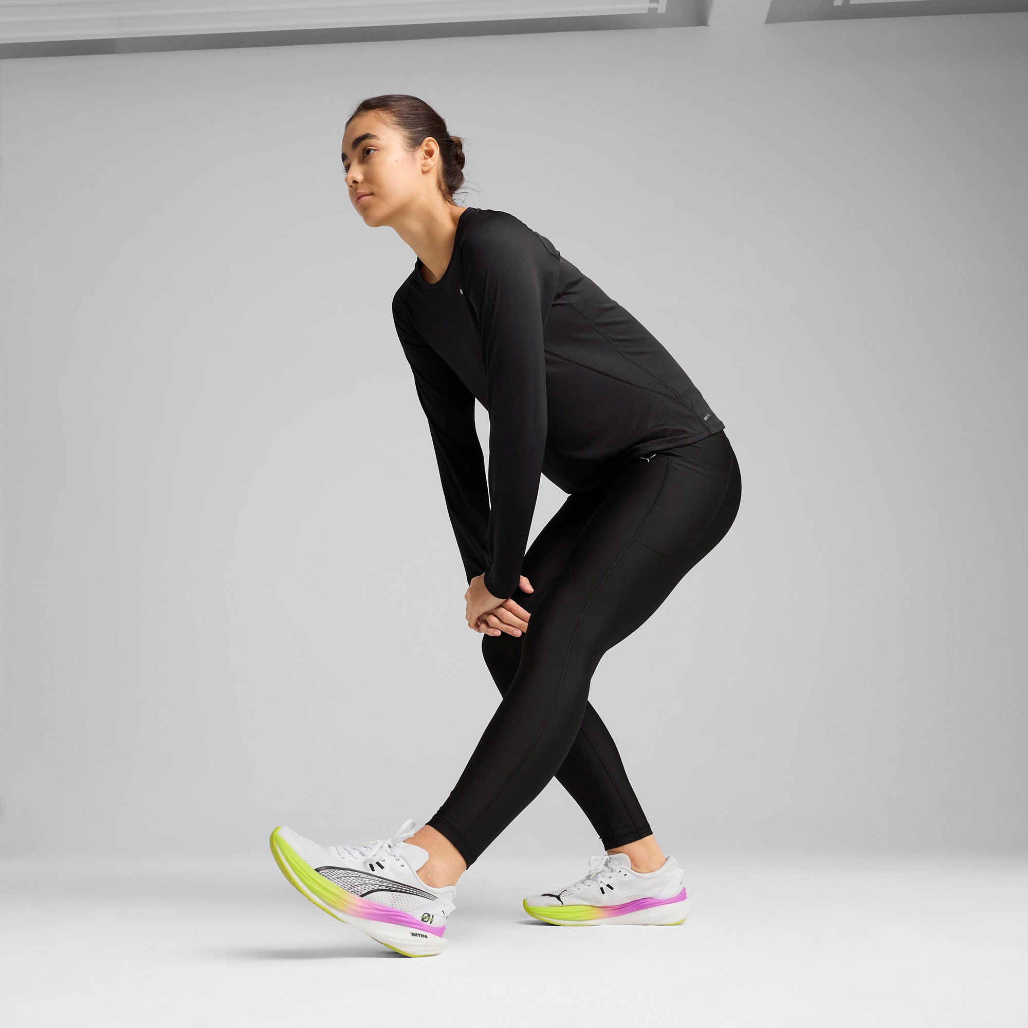 Puma Run Velocity Fl Tight Kadın Siyah Koşu Taytı