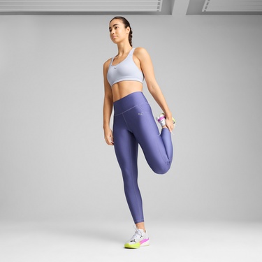  Puma Run Velocity Fl Tight Kadın Mavi Koşu Taytı