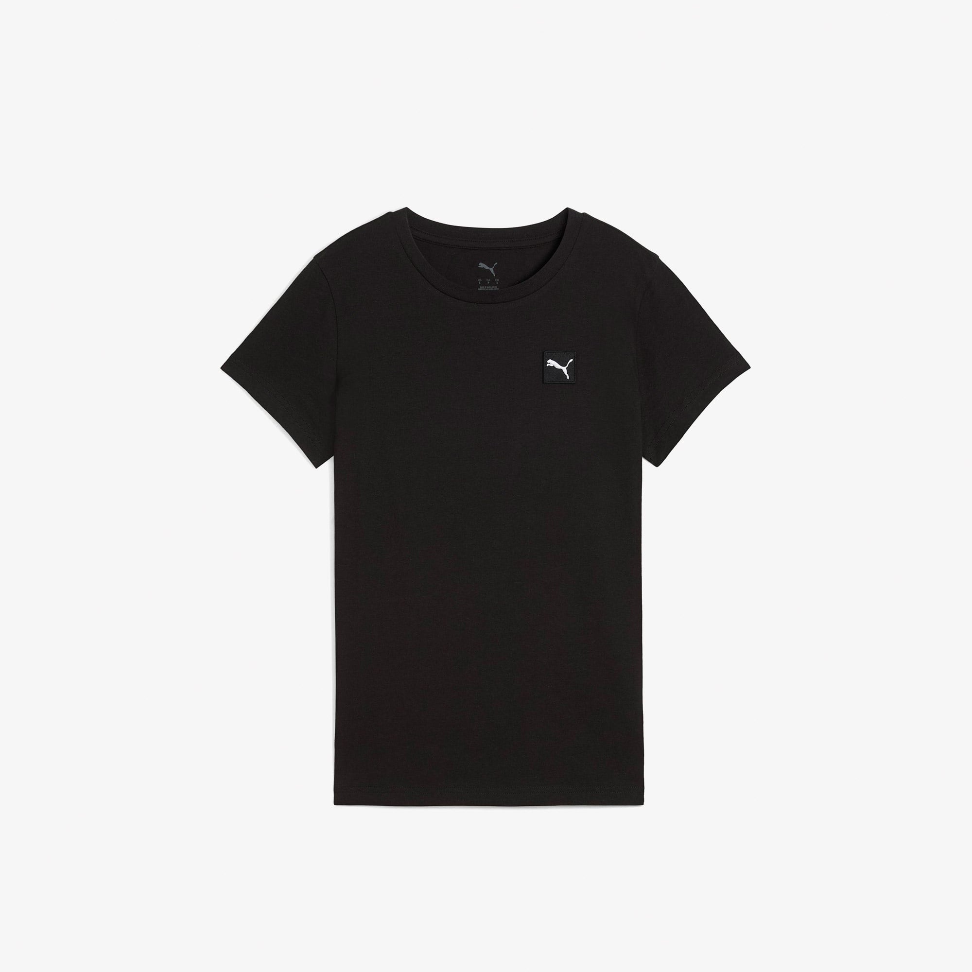 Puma Ess Elevated Kadın Siyah T-Shirt